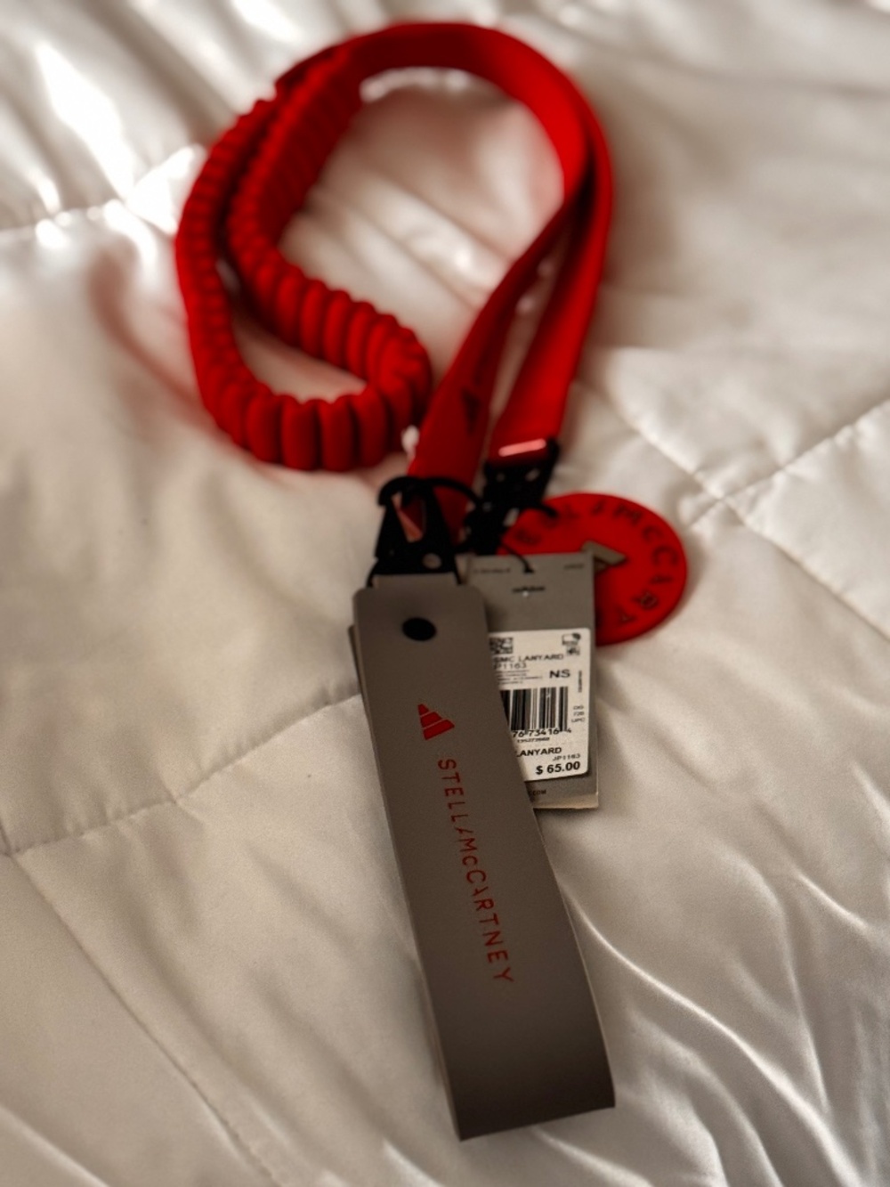 Stella McCartney Adidas Red Lanyard